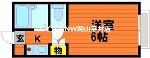 ビューハウス平井の物件間取画像